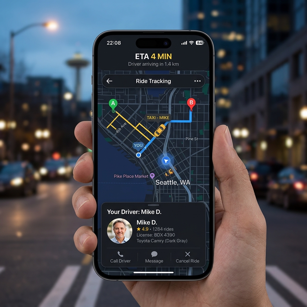Taxi Booking App